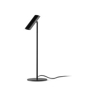 Faro Barcelona Tavolo nero leo led 43797