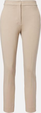 Max Mara Cropped jersey slim pants