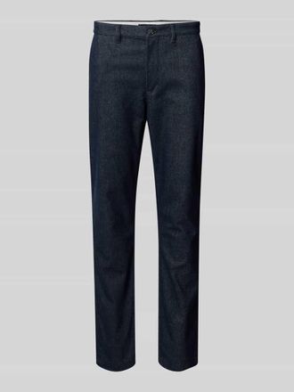 Tommy Hilfiger Slim Fit Stoffhose aus Baumwoll-Mix Modell BLEECKER in Marine, Gr&ouml;&szlig;e 32/32