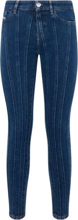 Diesel Skinny Jeans - Dames - Skinny Jeans - Blauw - W27 - Katoen - Jeans