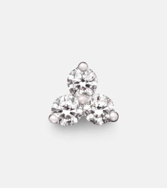 Maria Tash 18kt white gold (750/1000) single earring with diamonds