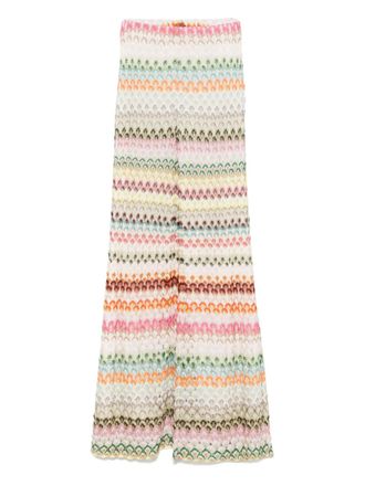 Missoni Gestreepte broek - Groen