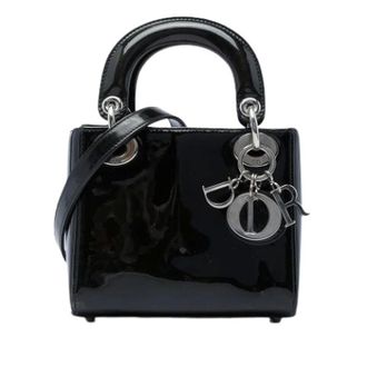 Dior Pre-owned Lady Dior Handbag - Dames - Pre-owned - Zwart - Maat: ONE Size Leer