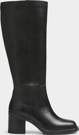 Vagabond Womens Meryl black leather high boots Women