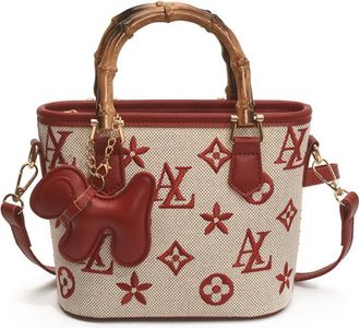 Generic Womens Handbag Autumn and Winter Casual Fashion Shoulder Bag(red,A)