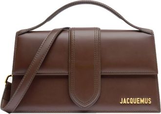 Jacquemus Brown Bambino Large Crossbody Bag