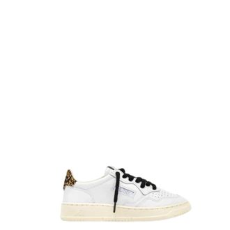 Autry Medalist Low - Dames - Sneakers - Wit - 39 EU - Katoen - Schoenen