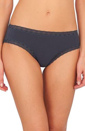 Natori Bliss Briefs in Ash Navy at Nordstrom, Size X-Small