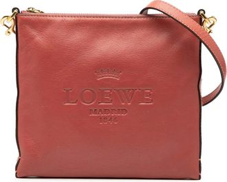 Loewe Borsa a tracolla Heritage in pelle 2010-2025 - Rosso