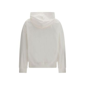 Brunello Cucinelli Womens White Cotton Sweatshirt Clothing