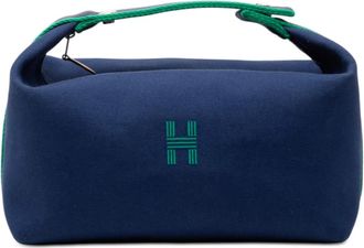 Herm&egrave;s Pre-owned Hermes Large Toile Bride A Brac Case Ladies IZLLHEMVKNMOAHW2
