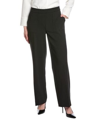 Anne Klein Pull-On Cargo Pocket Wide Leg Pant