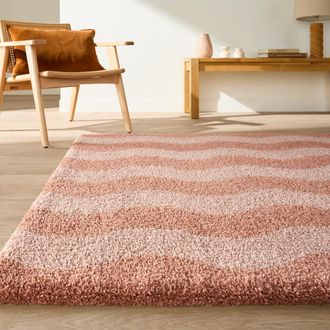 La Redoute Interieurs Rechthoekig tapijt, golfpatroon, NAMI