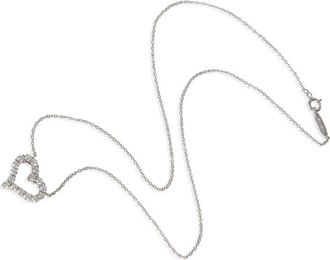 Tiffany & Co. Pre-Owned Tiffany & Co. Platinum Diamond Heart Pendant