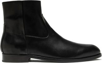 Buttero Schoenen, Heren, Zwart, 44 EU, Leer, B9170 Enkellaars