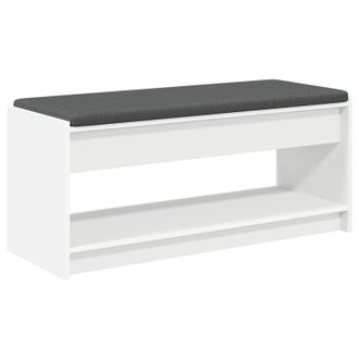 vidaXL Banco De Entrada 103 X 38 X 45 Cm Madera Ingenierizada Y Tela Vidaxl
