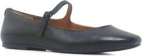 Gentle Souls Wynona Mary Jane Flat in Black Leather at Nordstrom Rack, Size 8.5