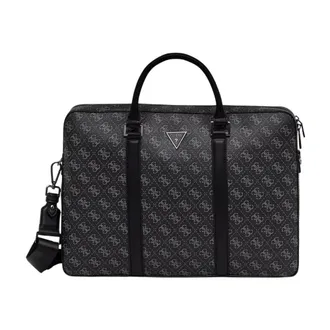 Guess Tassen, Heren, Grijs, ONE Size, Polyester, Milano Laptoptas