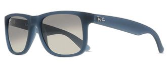 Ray-Ban Justin Gradient Grey Square Mens Sunglasses RB4165 681311 54