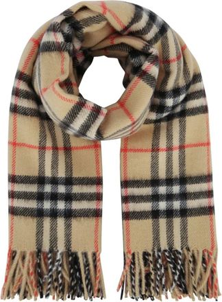 Burberry Accessoires, unisex, Veelkleurig, ONE Size, Wol, Check wollen deken