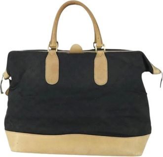 Gucci Pre-owned Weekend Bags, female, Black, Size: ONE SIZE Pre-owned Weekend Bag