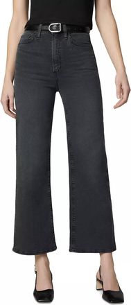 Joe's The Mia High Rise Wide Leg Ankle Jeans In Black Cat