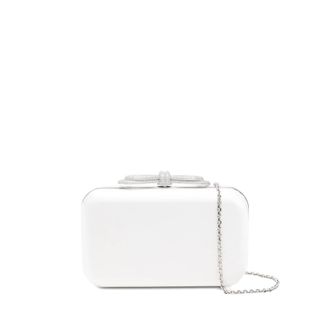 Mach & Mach Crystal-embellished Clutch Bag