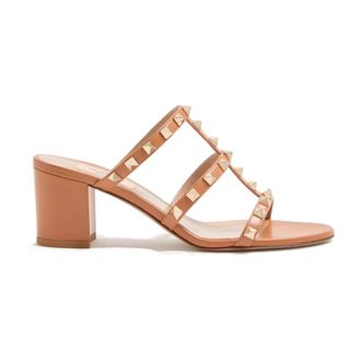 Valentino Garavani Dames, Schoenen, Bruin, Maat: 35 EU Leer