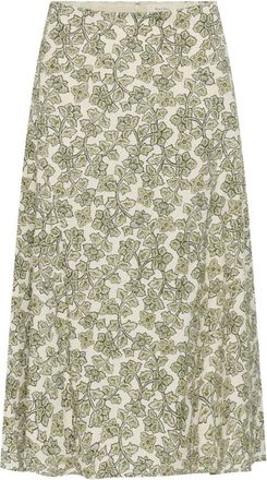 Part Two Midi Rok - Dames - Midirokken - Groen - 2XL - Rokken