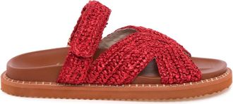 De Siena shoes Mujer, Zapatos, Rojo, Talla: 37 EU
