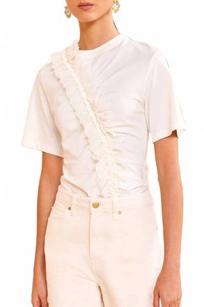 Ulla Johnson Vivi Top In Cowrie