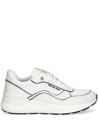 Michael Kors Trevor sneakers - men - Leather/Polyester/Polyester/Rubber - 41 - White