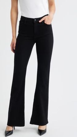 Frame Denim The Icon Flare Leg Jeans in Black at Nordstrom Rack, Size 31