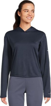 Columbia PFG Solar Streamtm Hoodie Womens Sweatshirt Collegiate Navy : LG, Polyester