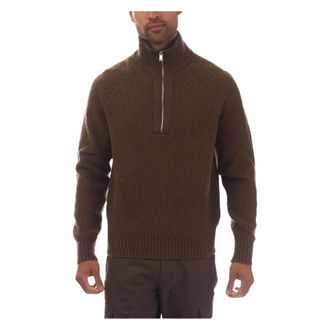 HUGO BOSS Heren, Truien, Groen, Maat: S Wol