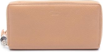 Gucci Pink Leather Long Wallet (Bi-Fold) (Pre-Owned)