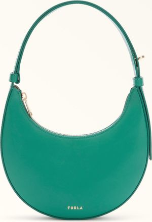 Furla Delizia Borsa Mini Xl Jade Verde Pelle Di Vitello Morbida Donna