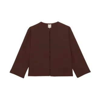 Ines De La Fressange Magoo Straight Jacket - Dames - Jassen - Bruin - Maat: 2XS
