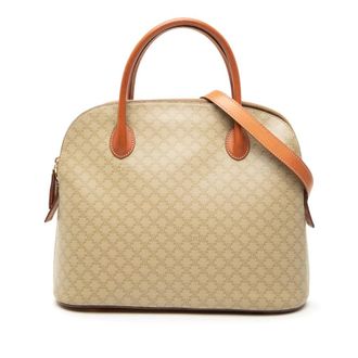 Celine Pre-owned Celine Macadam Coated Canvas Dome Satchel Ladies 01S5CJ4WH8C2VX30