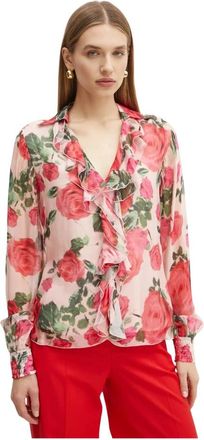 Guess Soave Blouse - Dames - Blouses - Veelkleurig - M - Polyester - Overhemden