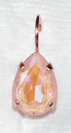 Mariana Womens Dangling Earrings In Peach/ Pink