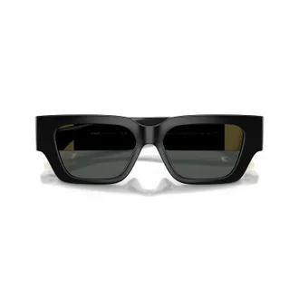 Versace Black Acetate Sunglasses - Black