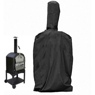 OEM Funda Para Horno De Pizza De Exterior, Funda Protectora Para Barbacoa Con Cord&oacute;n Ajustable, Impermeable, Resistente A La Intemperie, Negra, 160x37x50c