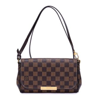 Louis Vuitton Pre-owned Womens Favorite PM Shoulder Bag - Brown - One Size