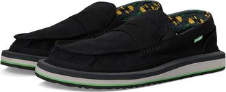 Sanuk Donny Loafer X Ben Gravy Mens Slip on Shoes Black : 12 D - Medium, Linen