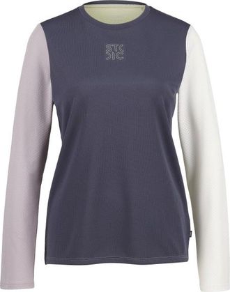 Stoic Performance ForsvikSt. Longsleeve Funktionsshirt f&uuml;r Damen | grau/blau
