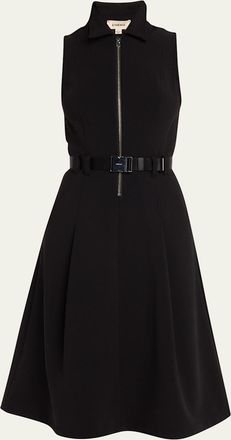 L'agence Kylo Belted Lace Shirtdress