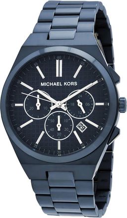 Michael Kors Lennox Chronograph Quartz Blue Dial Ladies Watch MK9147