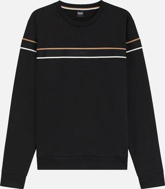 HUGO BOSS Mens BOSS Iconic Sweatshirt, Black - Size: XX-LARGE