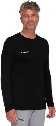 Mammut Tree Wool Fl Long-Sleeve Shirt - Mens in Black at Nordstrom, Size X-Large